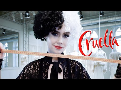 Видео: 🖤АСМР Круэлла снимет с тебя мерки┃рисую твой силуэт┃ASMR  measuring┃role play👑