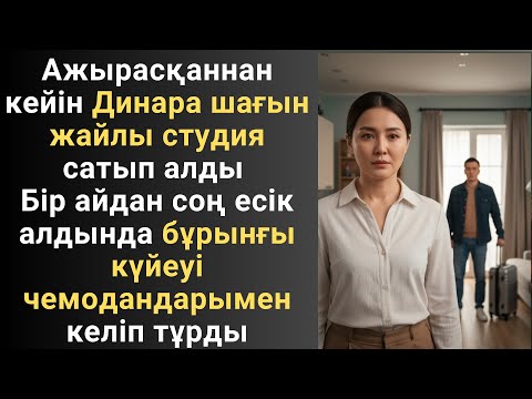 Видео: Ажырасқаннан кейін Динара шағын жайлы студия сатып алды Бір айдан соң есік алдында бұрынғы күйеуі