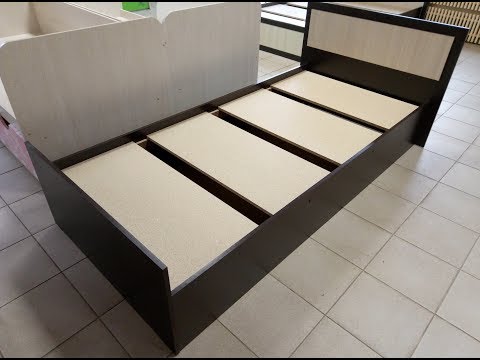 Видео: Сборка кровати фиеста 0,9 от фабрики БТС