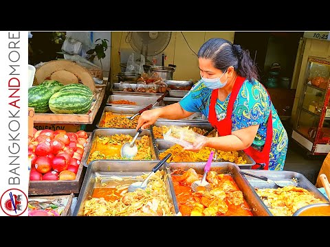 Видео: Наслаждайтесь утренней уличной едой | Бангкок, Тайланд...