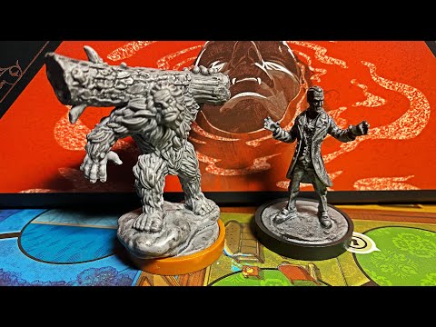 Видео: ДРАКУЛА против БИГФУТА / Турнир по Unmatched 1/8