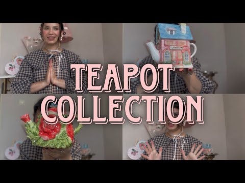 Видео: ♡ Коллекция керамических чайников I Collection of ceramic teapots ♡ by LunaKa