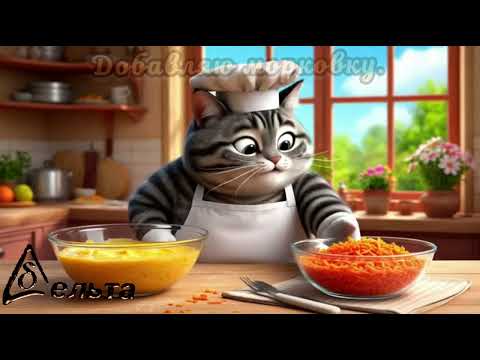 Видео: Рецепты от кота-Маркиза. Пирог-загадка.