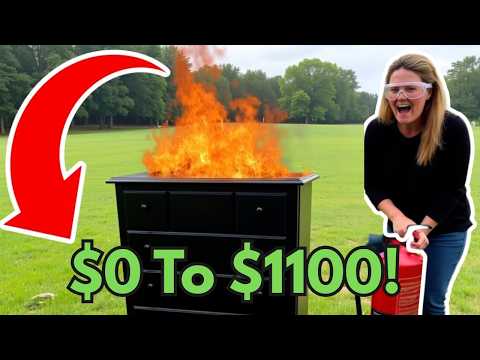 Видео: Я купил комод за 30 долларов и пожалел об этом | Преображение комода за 30 долларов из секонд-хен...