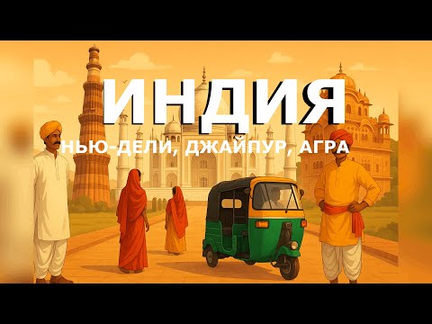 Видео: Золотой треугольник и дизентерия в Индии. Не повторяйте наших ошибок! Дели, Джайпур и Агра в Индии.