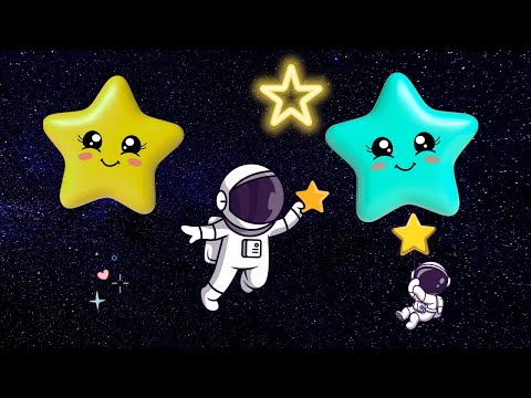 Видео: 🌠Приключения поющих звёзд 🌟 | Звездочка, звёздочка, звёздочка и весёлые анимированные детские стишки