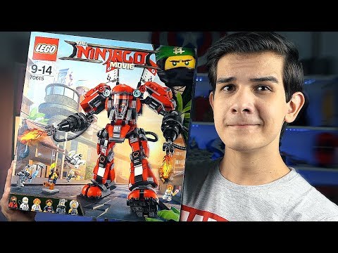 Видео: LEGO Ниндзяго Фильм - РОБОТ КАЯ - Набор На Обзор (70615)