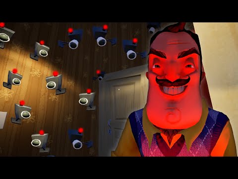 Видео: НУЖНО ЕЩЕ БОЛЬШЕ КАМЕР в Привет Сосед #4 [Hello Neighbor] - ХПС