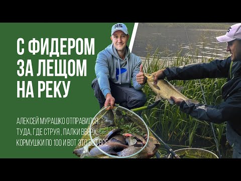 Видео: На Неман с фидером за лещом. Настоящая речная рыбалка.