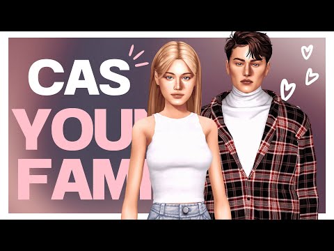 Видео: Молодая семья💍 sims 4 cas