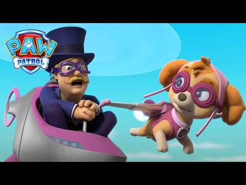 Видео: Скай спасява кмета от падане! - PAW Patrol Bulgarian - карикатури за деца