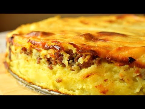 Видео: Картофельная запеканка с мясом     Мамины рецепты