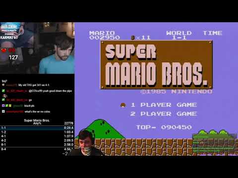 Видео: Разбор мирового рекорда в Super Mario Bros. Any% + TAS