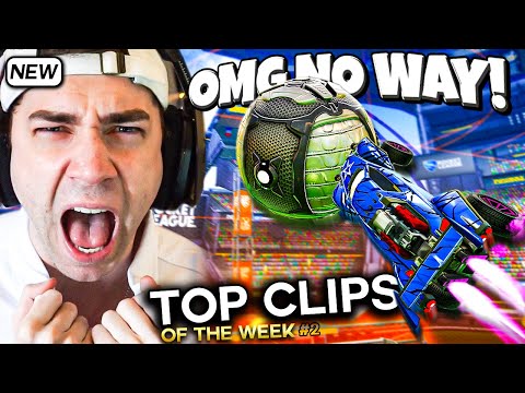 Видео: Реакция на самые просматриваемые клипы недели на Twitch по Rocket Leagues! #17