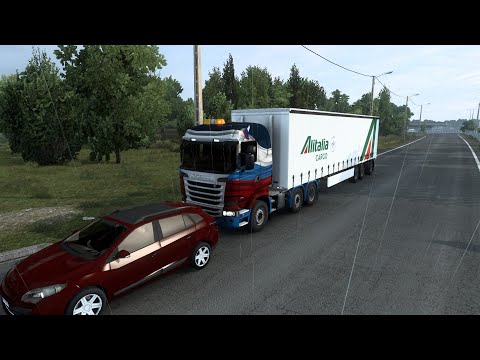 Видео: ETS 2 - 15 000 км пробега, или Back to Scandinavia  #28