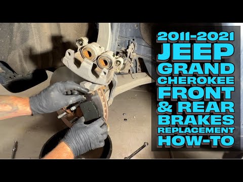 Видео: Инструкция по замене передних и задних тормозов Jeep Grand Cherokee 2018 года