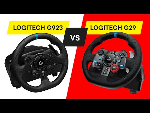 Видео: Logitech G923  VS Logitech G29: СРАВНИТЕЛЬНЫЙ ОБЗОР ИГРОВЫХ РУЛЕЙ