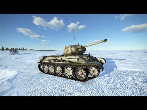 Видео: IL-2 Sturmovik - Tank Crew - танковый полигон - T-3476 УТЗ (1943) - артиллерия
