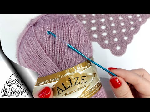 Видео: 😎🎉НЕВЕРОЯТНЫЙ 3D ЭФФЕКТ - ОБЪЕМНАЯ ШАЛЬ КРЮЧКОМ! (вязание крючком для начинающих) / Crochet shawl