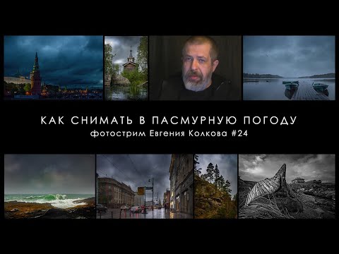 Видео: Как снимать в пасмурную погоду // Фотострим Евгения Колкова #24