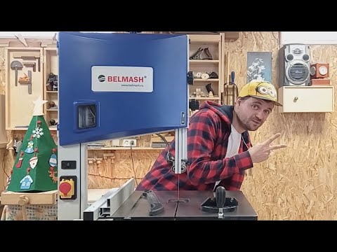 Видео: Belmash WBS 355. Ленточная пила. Обзор.