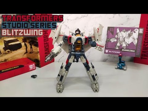 Видео: Блицвинг/Blitzwing, трансформер, обзор фигурки, Studio Series 65.