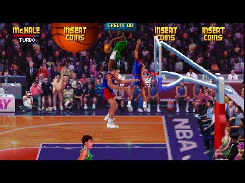 Видео: «Бостон Селтикс» против «Детройт Пистонс» | NBA Jam (Аркада)