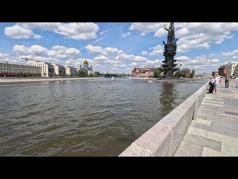 Видео: Moscow, Russia / Прогулка по Москве