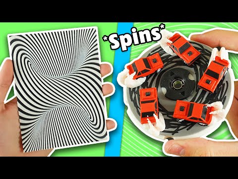 Видео: Оптические иллюзии, напечатанные на 3D-принтере...