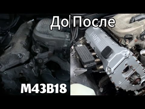 Видео: Реставрация мотора BMW M43B18 | замена масляного насоса со всеми вытекающими | лит-ра в описании