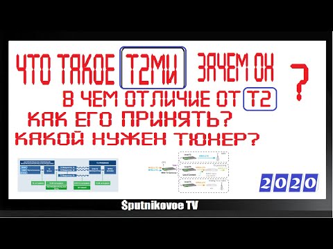 Видео: Что такое  Т2 и чем отличается от T2MI? Как его принять? Какой нужен тюнер?