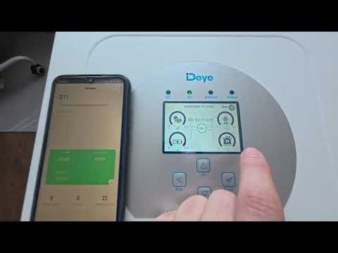 Видео: Гібридний інвертор Deye SUN-6K-SG03LP1-EU та його власне споживання