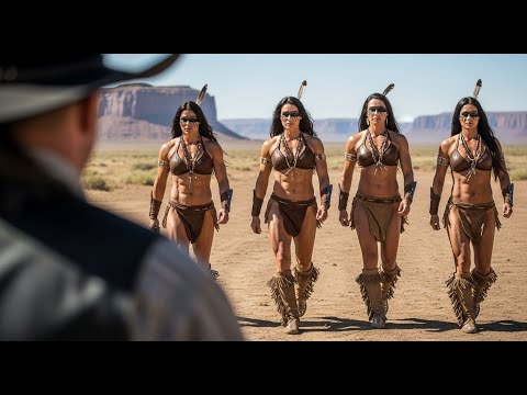 Видео: Одинокий ковбой спас 4 голодных девушек апачей — 20 лет спустя они спасли его.