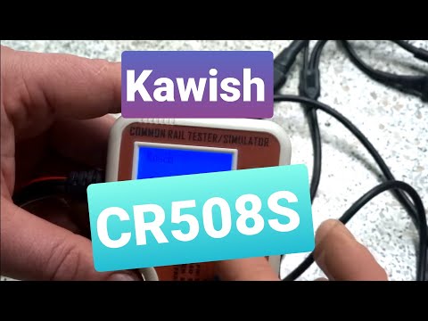 Видео: симулятор датчика давления топлива Kawish CR508S
