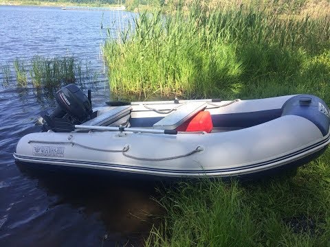 Видео: Yamaha 9.9GMHS + Флагман 360U.Обкатка мотора.