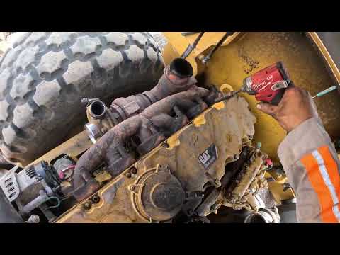 Видео: КАК ЗАМЕНИТЬ основание клапанной крышки на двигателе CAT C6.6.