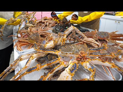 Видео: Продам все 8000кг в месяц!! Различные гигантские королевские крабы, ресторан с лобстерами на вынос