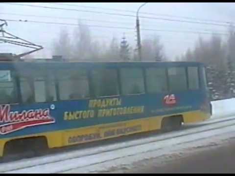 Видео: Kazan city bus ride in early 2004 — На маршрутках по Казани, январь 2004