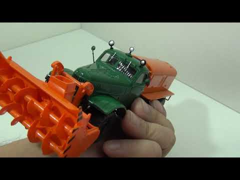 Видео: Легендарные грузовики СССР №51 Д-470(ЗиЛ-157Е) БРАК!!!  масштаб 1:43 MODIMIO