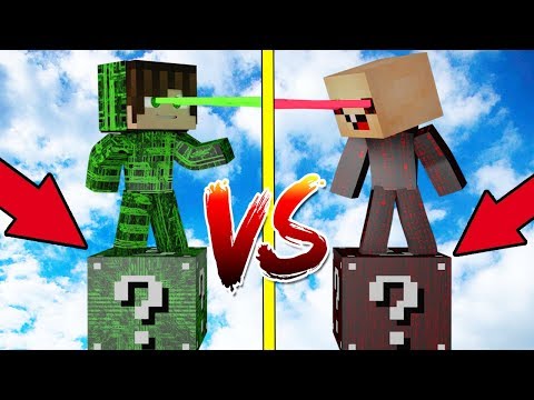 Видео: ХАКЕРСКИЙ ЛАКИ БЛОК VS ЧИТЕРСКИЙ ЛАКИ БЛОК! НУБ ПРОТИВ ПРО! ВЫЖИТЬ НА 1 БЛОКЕ МАЙНКРАФТ! #5