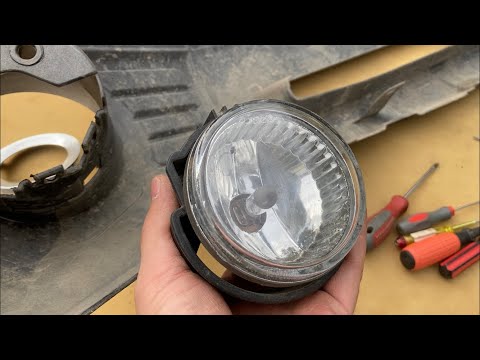 Видео: Замена стёкол ПТФ Субару Форестер S12.