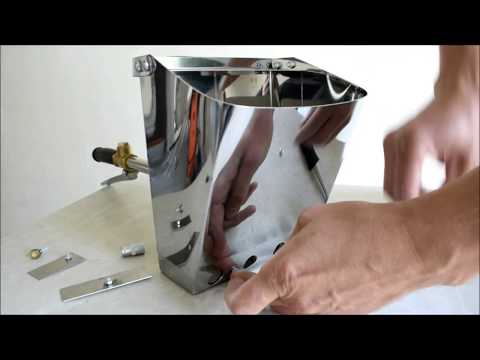 Видео: Заглушка форсунок хоппер ковша