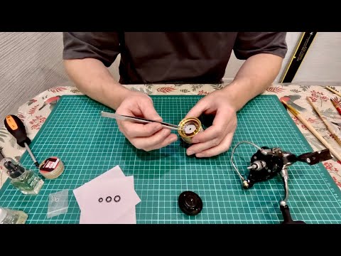 Видео: ТЮНИНГ DAIWA 20 LUVIAS LT 3000 УСТАНОВКА ПОДШИПНИКОВ