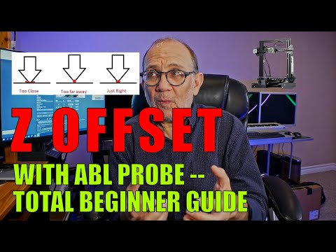 Видео: Простая регулировка смещения по оси Z для вашего 3D-принтера.