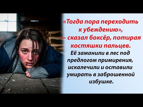 Видео: Её заманили в лес под предлогом примирения, искалечили и оставили умирать в  лесной глуши
