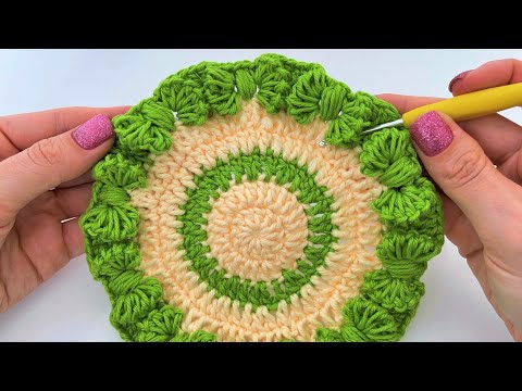 Видео: НЕВЕРОЯТНЫЙ! КРУГЛАЯ МОДЕЛЬ КРЮЧКОМ С РАЗЛИЧНЫМ И ПРОСТЫМ СТОЛОМ