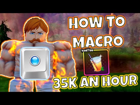 Видео: Как сделать макрос для аниме-авангардов со льдом (35 тыс. в час)