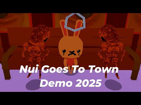 Видео: Демо Nui Goes to Town. Мимишные зверушки, смех, улыбки, ужас, кошмар. Все, как мы любим🥰