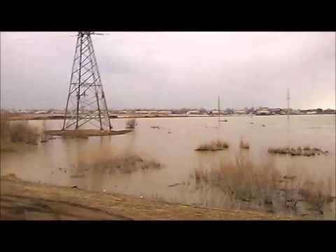 Видео: с.Каражар, Карагандинская обл. 15 апреля 2015 г