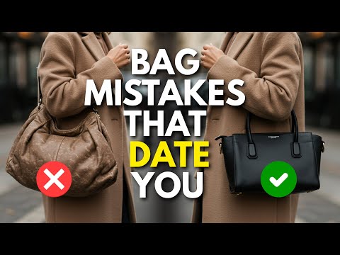 Видео: 10 ошибок при выборе роскошной сумки, которые мгновенно сделают вас невостребованными